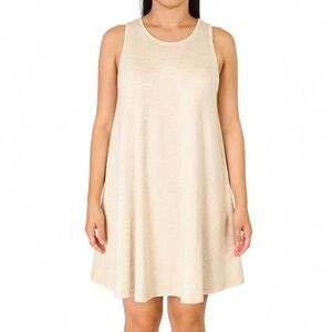Loving People Heathered A-Line Terry Dress